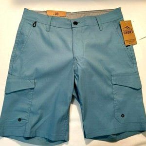 Trunks Swim and Surf Co.- Voyager Shorts - Size "30" Mineral Blue/Light Teal